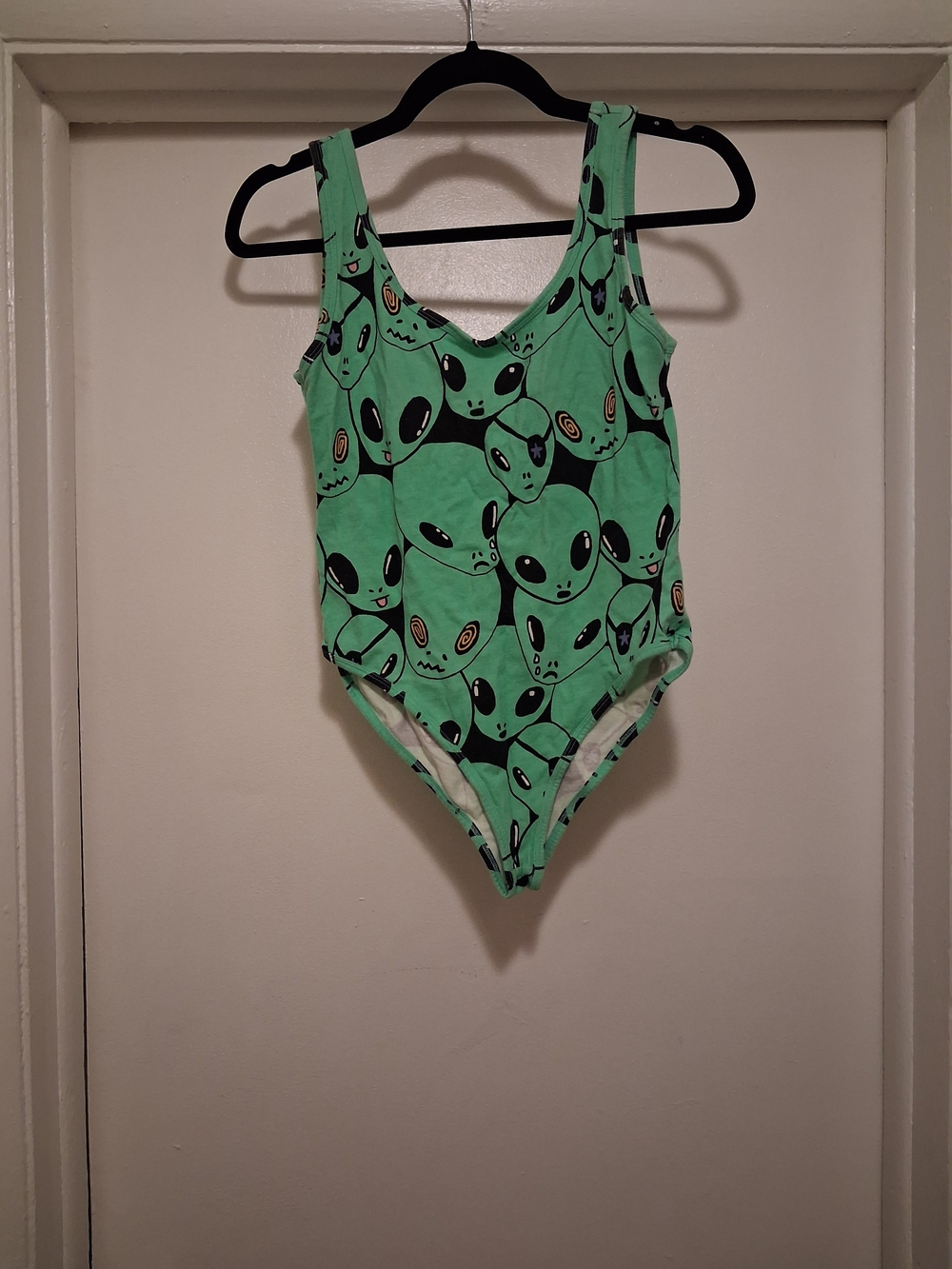 Alien Print Bodysuit